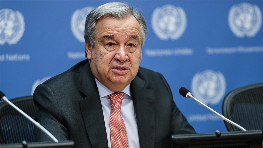BM Genel Sekreteri Antonio Guterres adaya geldi