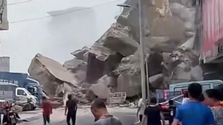Çin’in güneybatısındaki Çongçing ilindeki heyelanda can kaybı 41’e yükseldi