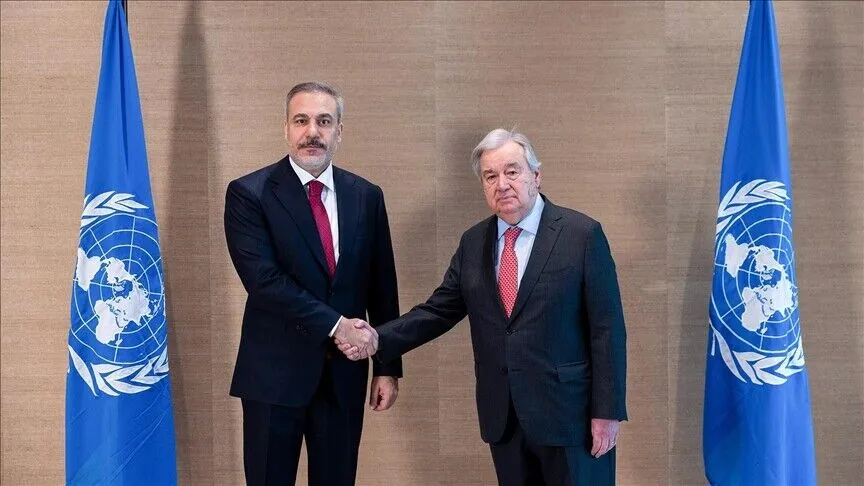 Fidan, BM Genel Sekreteri Guterres’le telefonda görüştü