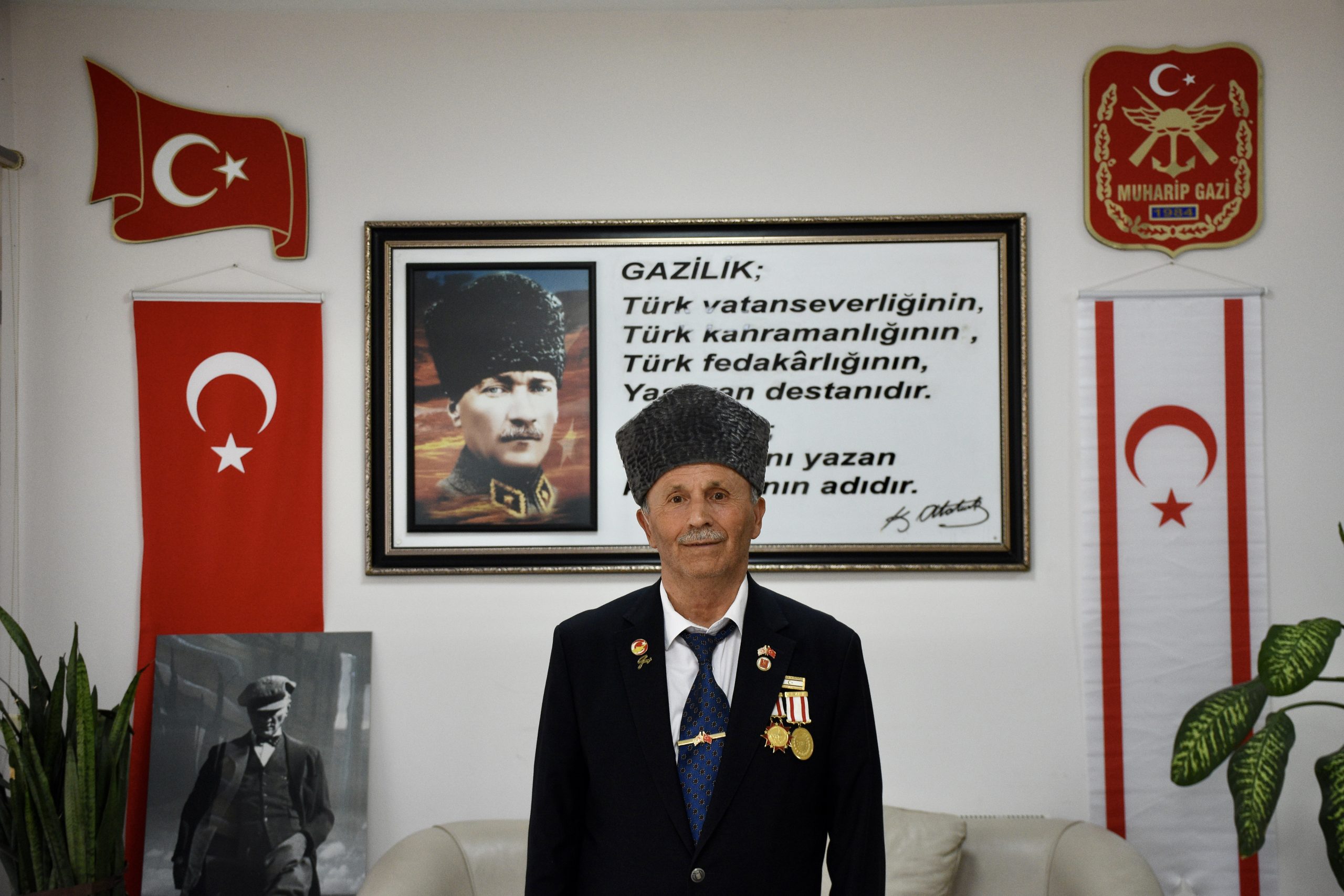 Gazi Muzaffer Gülbüz Kıbrıs’taki tarihi heyecanı unutamıyor