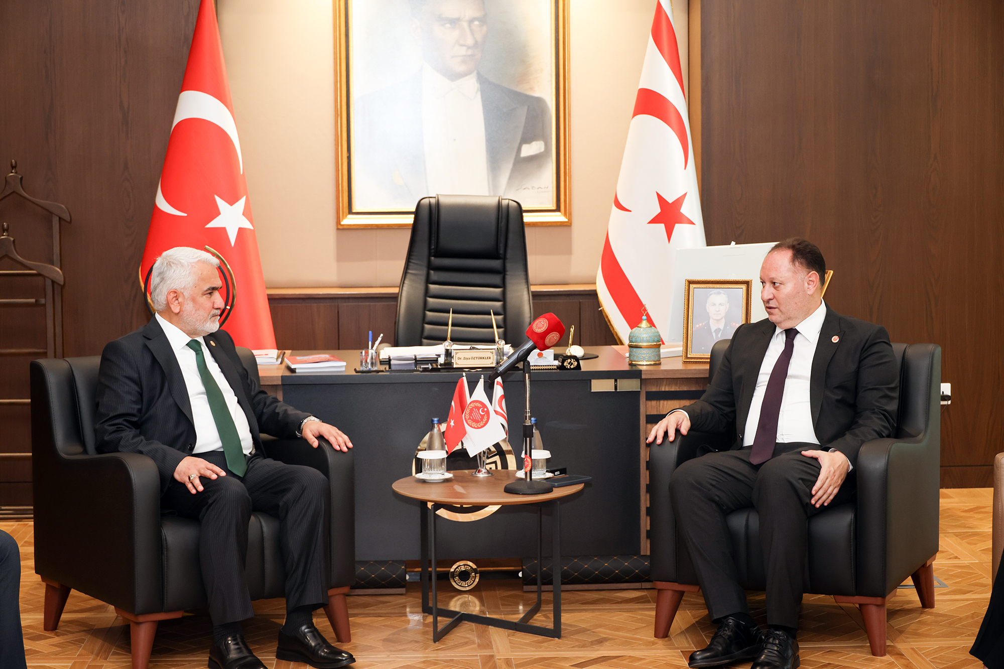 Öztürkler, Yapıcıoğlu’nu kabul etti