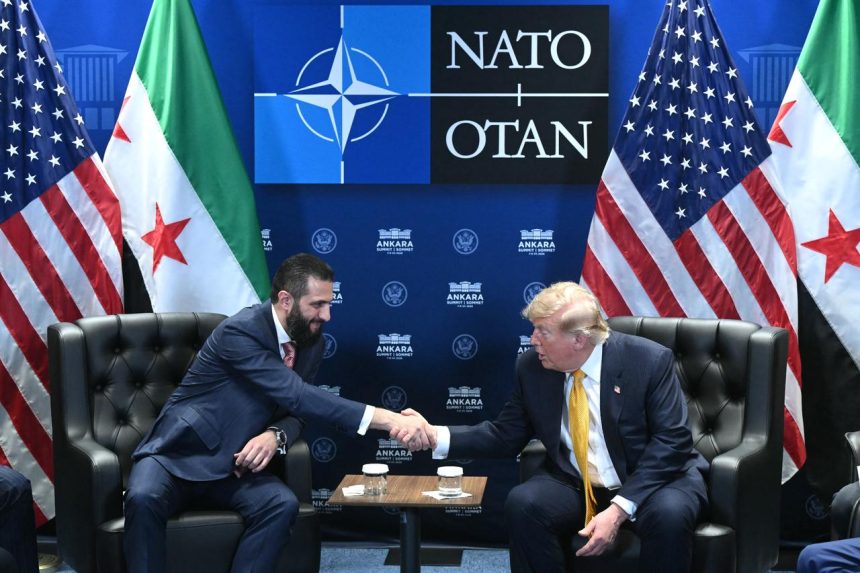 Trump, Ahmed Şara ile görüştü