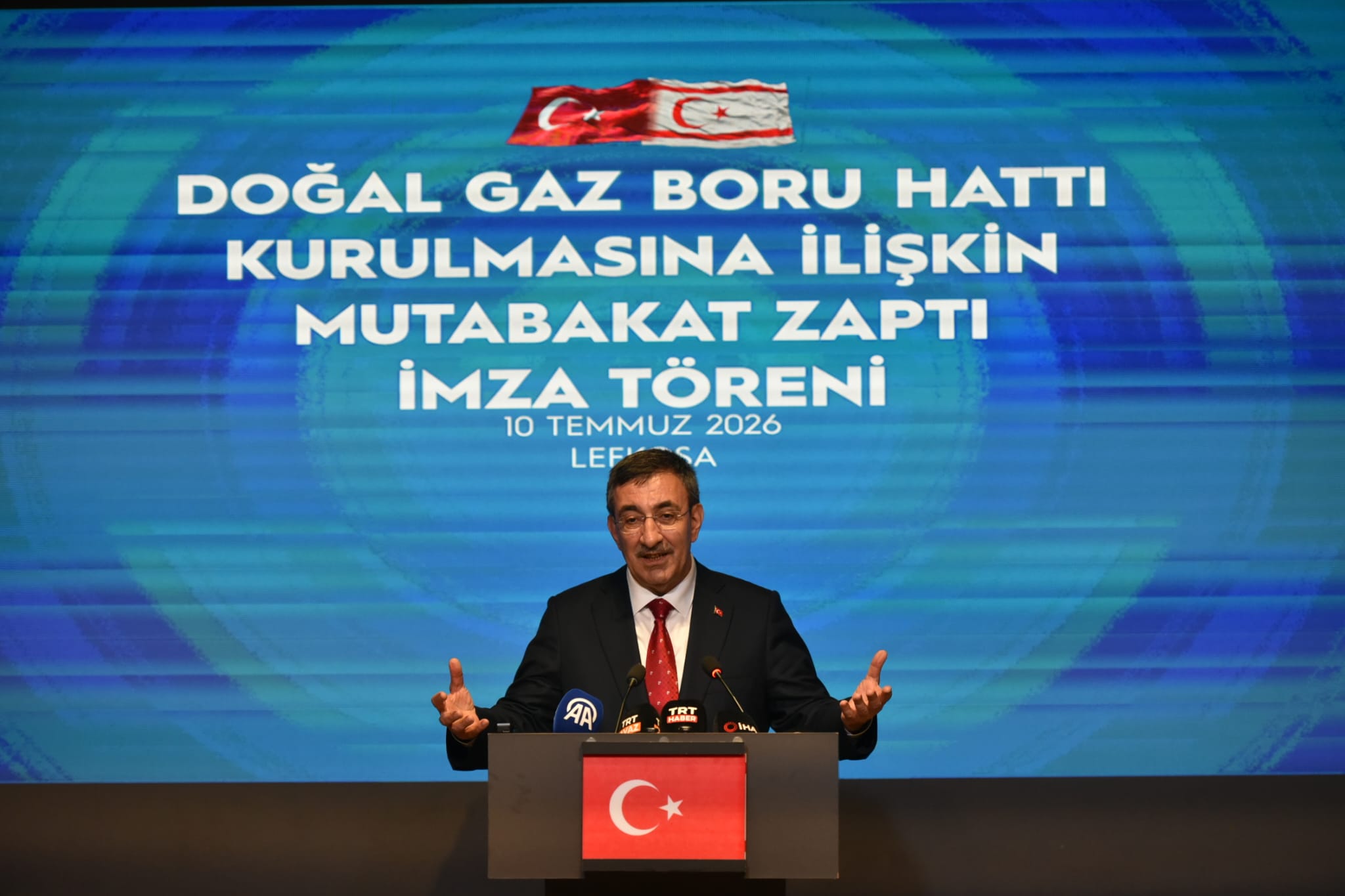 Yılmaz: “Doğal gaz boru hattı enerji arz güvenliğini güçlendirecek, maliyetleri düşürecek”