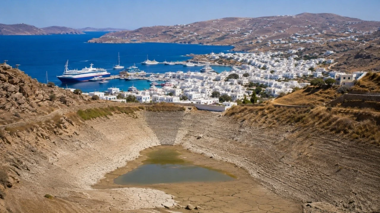 Yunanistan’da yaz sıcaklıkları ve turizm faktörü adalardaki su sıkıntısını büyütüyor